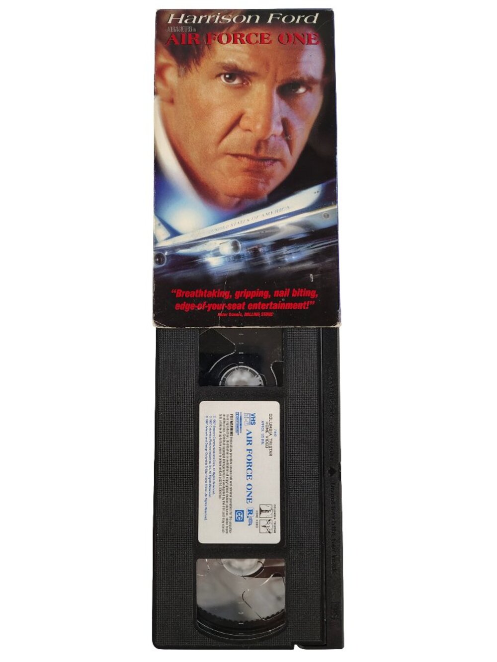 (1997) Air Force One Rated R Action/Thriller VHS Cassette Tape